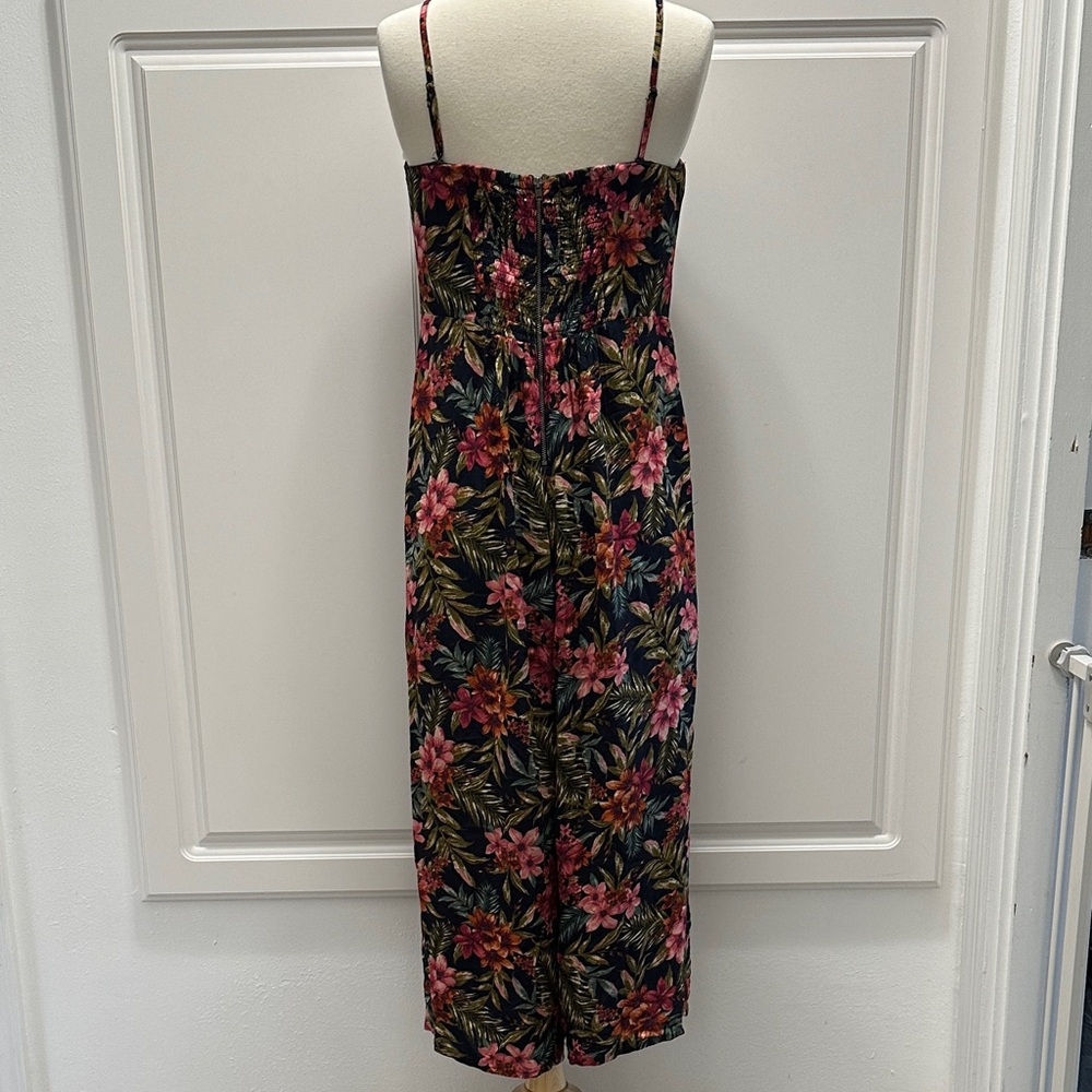 American Eagle Outfitters Floral Jumpsuit - Black and Pink - Picture 3 of 13
